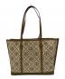 TORY BURCH (トリーバーチ) モノグラムトートバッグ ベージュ：17000円