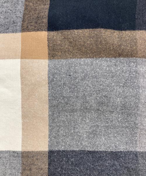 BLUE LABEL CRESTBRIDGE（ブルーレーベルクレストブリッジ）BLUE LABEL CRESTBRIDGE (ブルーレーベルクレストブリッジ) チェックシャツ グレー×ブラック サイズ:SIZE36の古着・服飾アイテム