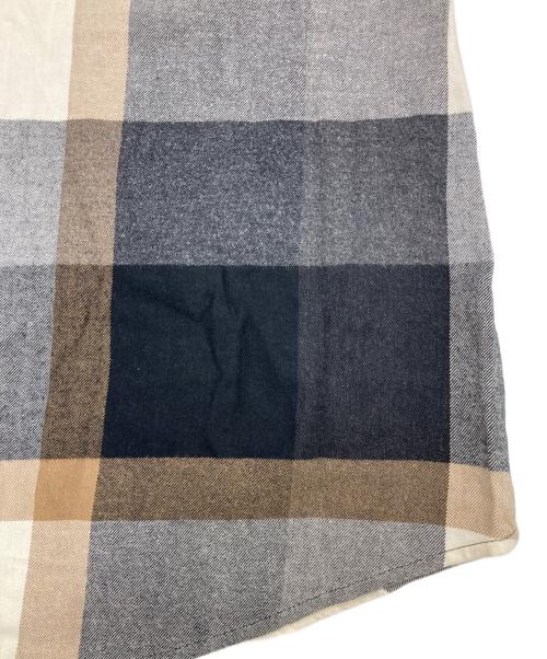 BLUE LABEL CRESTBRIDGE（ブルーレーベルクレストブリッジ）BLUE LABEL CRESTBRIDGE (ブルーレーベルクレストブリッジ) チェックシャツ グレー×ブラック サイズ:SIZE36の古着・服飾アイテム