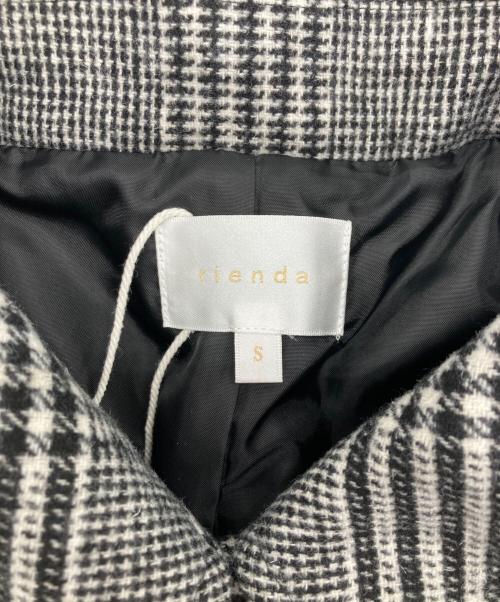 rienda（リエンダ）rienda (リエンダ) スタンドカラーシェイプドチェスターコート グレー サイズ:Sの古着・服飾アイテム