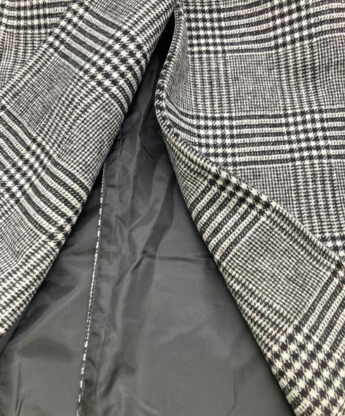 rienda（リエンダ）rienda (リエンダ) スタンドカラーシェイプドチェスターコート グレー サイズ:Sの古着・服飾アイテム