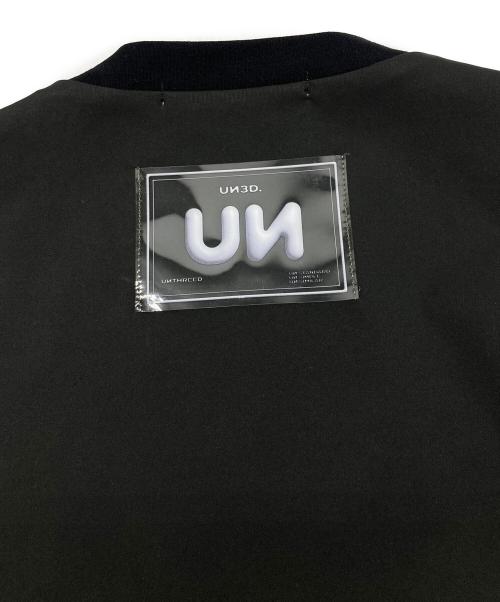 UN3D.（アンスリード）UN3D. (アンスリード) 切替ノースリーブカットソー ブラック サイズ:36の古着・服飾アイテム