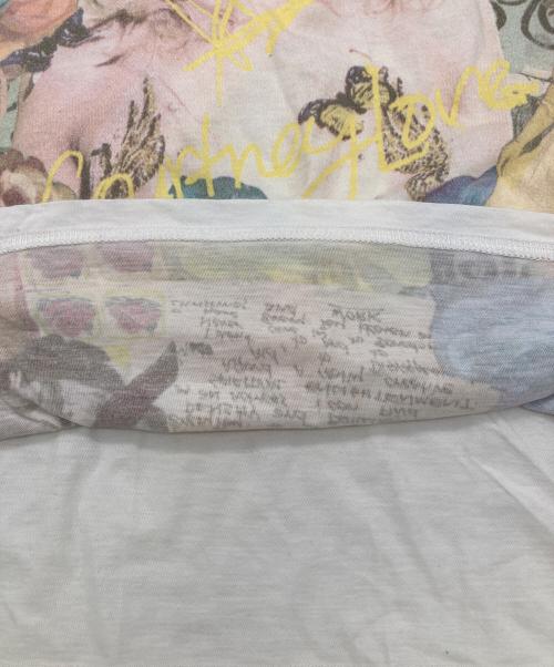 Hysteric Glamour（ヒステリックグラマー）Hysteric Glamour (ヒステリックグラマー) courtney love (コートニーラブ) Tシャツ ベージュ サイズ:FREEの古着・服飾アイテム