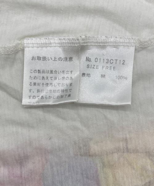 Hysteric Glamour（ヒステリックグラマー）Hysteric Glamour (ヒステリックグラマー) courtney love (コートニーラブ) Tシャツ ベージュ サイズ:FREEの古着・服飾アイテム