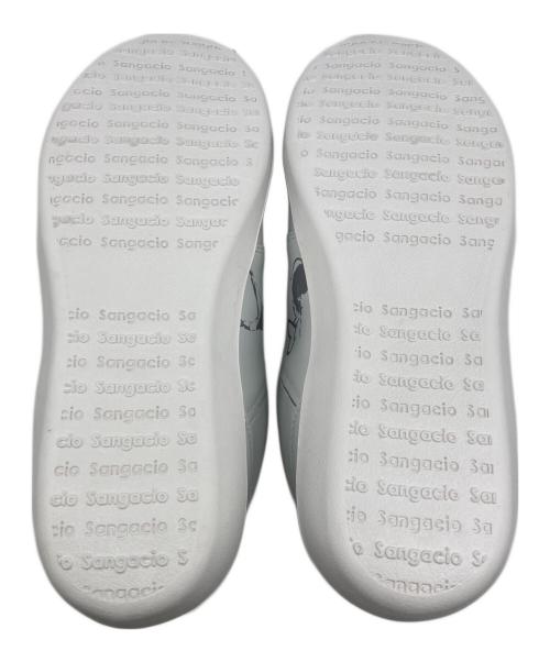 Sangacio（サンガッチョ）Sangacio (サンガッチョ) BRANDALISED バンクシー スニーカー ホワイト サイズ:27の古着・服飾アイテム