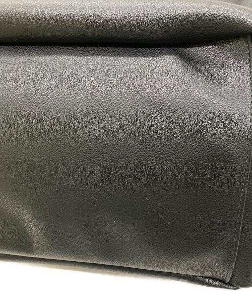 MLVINCE（メルヴィンス）MLVINCE (メルヴィンス) FAUX LEATHER BIG TOTE BAG ブラックの古着・服飾アイテム