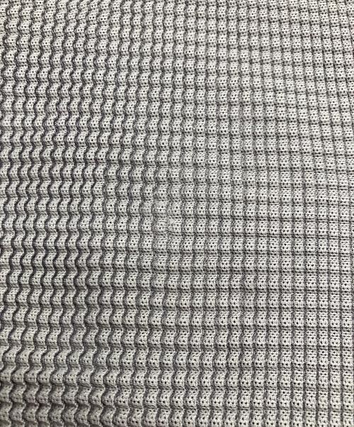 me ISSEY MIYAKE（ミーイッセイ ミヤケ）me ISSEY MIYAKE (ミーイッセイ ミヤケ) ハイネックプリーツカーディガン グレー サイズ:FREEの古着・服飾アイテム
