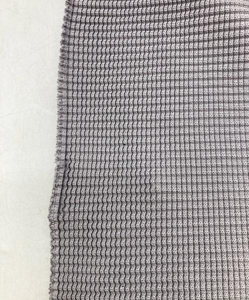 me ISSEY MIYAKE（ミーイッセイ ミヤケ）me ISSEY MIYAKE (ミーイッセイ ミヤケ) ハイネックプリーツカーディガン グレー サイズ:FREEの古着・服飾アイテム