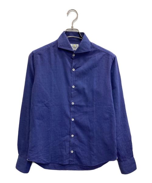 giannetto（ジャンネット）giannetto (ジャンネット) 長袖シャツ ネイビー サイズ:Mの古着・服飾アイテム
