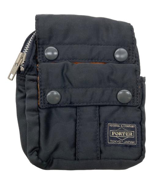 PORTER（ポーター）PORTER (ポーター) BEAMS (ビームス) ウエストポーチ ブラックの古着・服飾アイテム