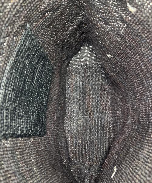 beautiful people（ビューティフルピープル）beautiful people (ビューティフルピープル) raffia knitting name tote ベージュの古着・服飾アイテム