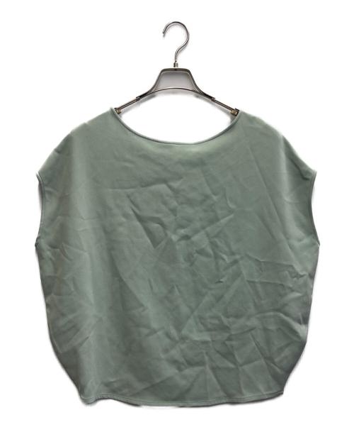 SOEJU（ソージュ）SOEJU (ソージュ) ショートスリーブコクーンブラウス グリーン サイズ:Lの古着・服飾アイテム