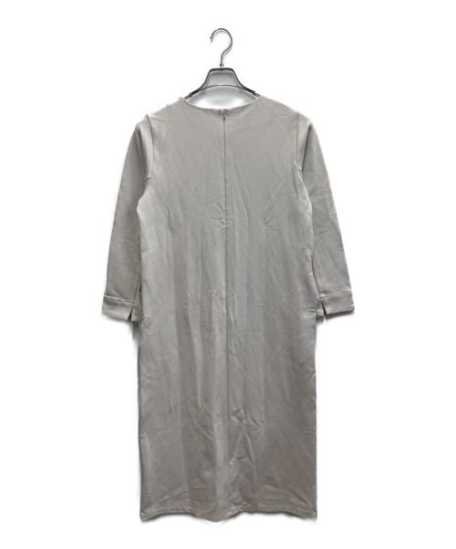 SOEJU（ソージュ）SOEJU (ソージュ) ダブルジャージーワンピース ベージュ サイズ:Mの古着・服飾アイテム