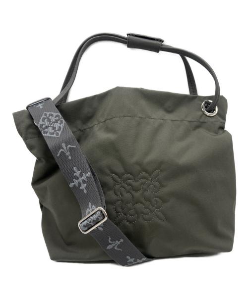 russet（ラシット）russet (ラシット) コーデュラナイロン3WAYトートバッグ グレーの古着・服飾アイテム