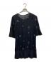 HaaT ISSEY MIYAKE (ハート イッセイ ミヤケ) 総柄 ミディワンピース ブラック サイズ:2：5000円