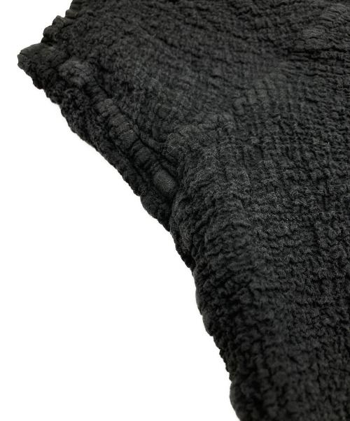 me ISSEY MIYAKE（ミーイッセイ ミヤケ）me ISSEY MIYAKE (ミーイッセイ ミヤケ) カリフラワー半袖シャツ ブラック サイズ:-の古着・服飾アイテム