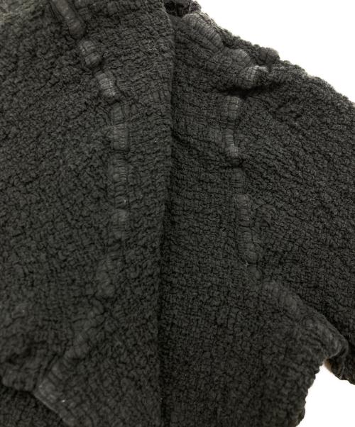 me ISSEY MIYAKE（ミーイッセイ ミヤケ）me ISSEY MIYAKE (ミーイッセイ ミヤケ) カリフラワー半袖シャツ ブラック サイズ:-の古着・服飾アイテム