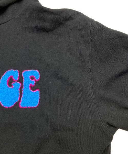 X-LARGE（エクストララージ）X-LARGE (エクストララージ) FLOWER PULLOVER HOODED SWEAT ブラック サイズ:Mの古着・服飾アイテム