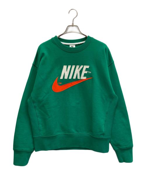 NIKE（ナイキ）NIKE (ナイキ) AS M NSW NIKE TREND FLC CREW MALACHITE グリーン サイズ:Mの古着・服飾アイテム
