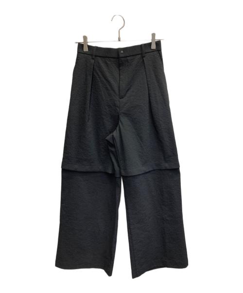 Thousand Mile（サウザンドマイル）Thousand Mile (サウザンドマイル) URBAN RESEARCH (アーバンリサーチ) DETACHABLE PANTS ブラック サイズ:M 未使用品の古着・服飾アイテム
