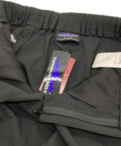 Thousand Mile（サウザンドマイル）Thousand Mile (サウザンドマイル) URBAN RESEARCH (アーバンリサーチ) DETACHABLE PANTS ブラック サイズ:M 未使用品の古着・服飾アイテム