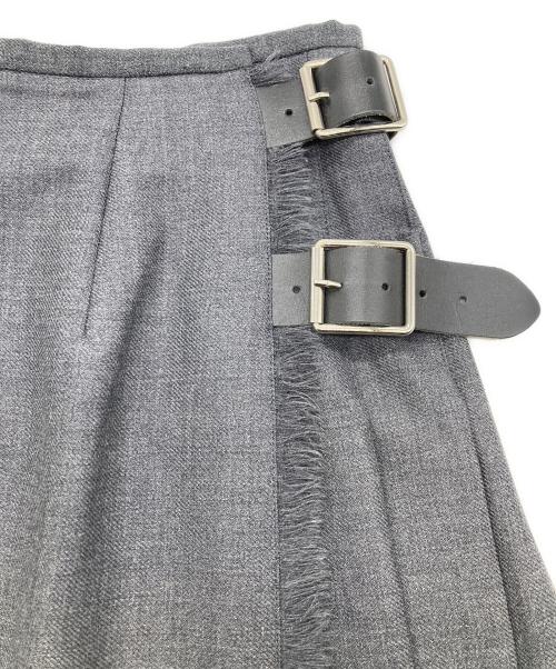 O'NEIL OF DUBLIN（オニールオブダブリン）O'NEIL OF DUBLIN (オニールオブダブリン) ウールスカート グレー サイズ:6の古着・服飾アイテム