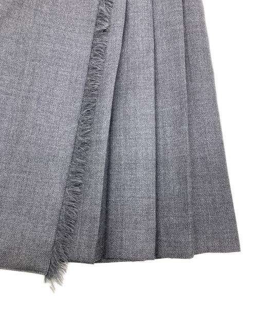 O'NEIL OF DUBLIN（オニールオブダブリン）O'NEIL OF DUBLIN (オニールオブダブリン) ウールスカート グレー サイズ:6の古着・服飾アイテム