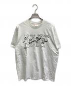 SUPREMEシュプリーム）の古着「19AW　The Valet Underground Drawing Tee」｜ホワイト