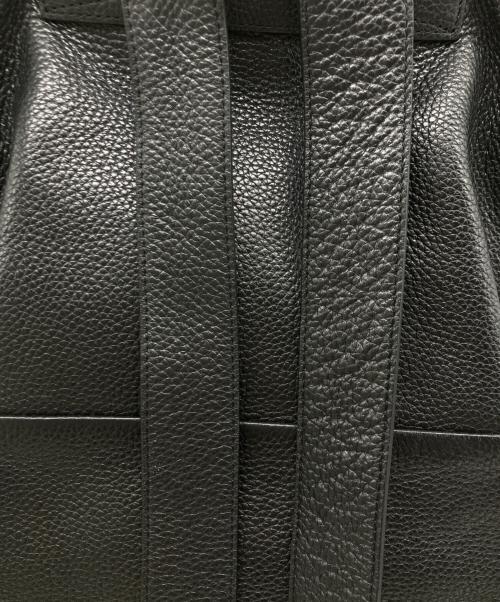 ECCO（エコー）ECCO (エコー) レザーリュック ブラックの古着・服飾アイテム