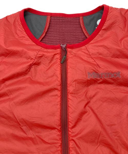MARMOT（マーモット）Marmot (マーモット) POLARTEC ALPHA POWER GRID VEST レッド サイズ:Mの古着・服飾アイテム