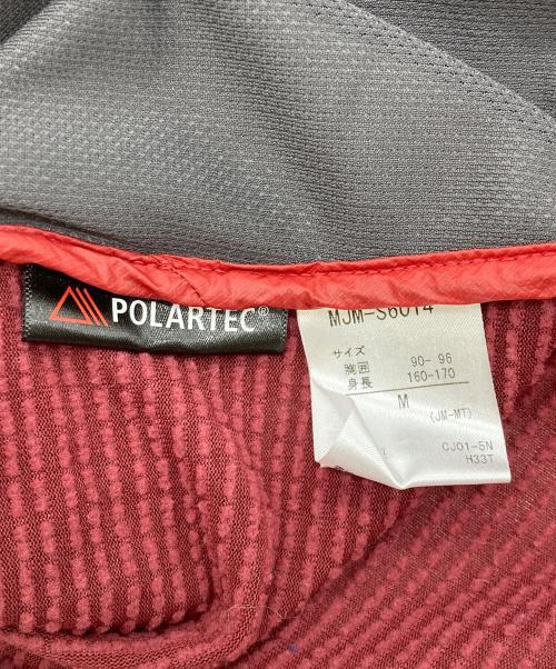 MARMOT（マーモット）Marmot (マーモット) POLARTEC ALPHA POWER GRID VEST レッド サイズ:Mの古着・服飾アイテム