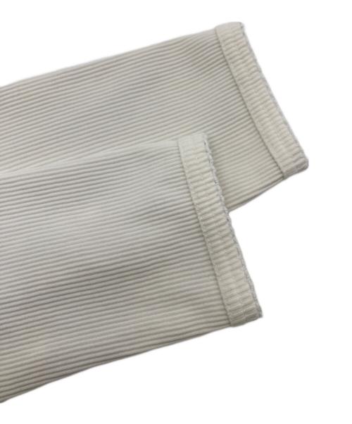 COMME des GARCONS tricot（コムデギャルソントリコ）COMME des GARCONS tricot (コムデギャルソントリコ) リブカットソー ホワイト サイズ:FREEの古着・服飾アイテム