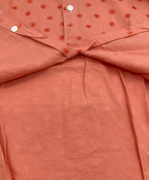 COMME des GARCONS SHIRT（コムデギャルソンシャツ）COMME des GARCONS SHIRT (コムデギャルソンシャツ) フラワー刺繍半袖シャツ レッド サイズ:Sの古着・服飾アイテム