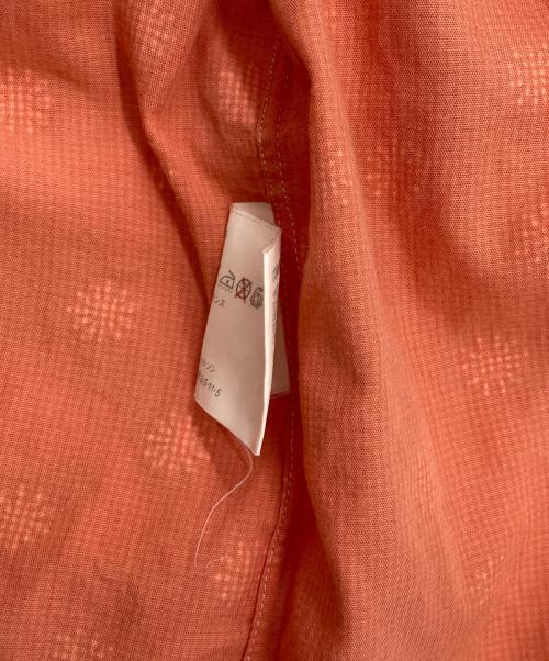 COMME des GARCONS SHIRT（コムデギャルソンシャツ）COMME des GARCONS SHIRT (コムデギャルソンシャツ) フラワー刺繍半袖シャツ レッド サイズ:Sの古着・服飾アイテム