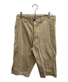 COMME des GARCONS JUNYA WATANABE MAN（コム デ ギャルソン ジュンヤ ワタナベ マン）の古着「AD2012 HERVIER PRODUCTIONS 七分パンツ」｜ベージュ