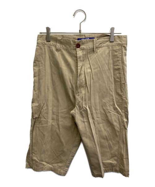 COMME des GARCONS JUNYA WATANABE MAN（コム デ ギャルソン ジュンヤ ワタナベ マン）COMME des GARCONS JUNYA WATANABE MAN (コム デ ギャルソン ジュンヤ ワタナベ マン) AD2012 HERVIER PRODUCTIONS 七分パンツ ベージュ サイズ:Mの古着・服飾アイテム