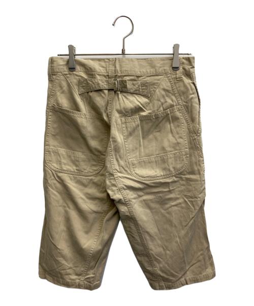 COMME des GARCONS JUNYA WATANABE MAN（コム デ ギャルソン ジュンヤ ワタナベ マン）COMME des GARCONS JUNYA WATANABE MAN (コム デ ギャルソン ジュンヤ ワタナベ マン) AD2012 HERVIER PRODUCTIONS 七分パンツ ベージュ サイズ:Mの古着・服飾アイテム
