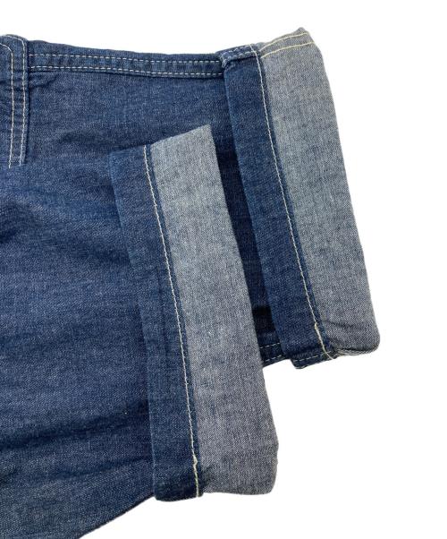 COMME des GARCONS JUNYA WATANABE MAN（コム デ ギャルソン ジュンヤ ワタナベ マン）COMME des GARCONS JUNYA WATANABE MAN (コム デ ギャルソン ジュンヤ ワタナベ マン) AD2011デニムハーフパンツ インディゴ サイズ:XSの古着・服飾アイテム