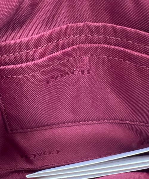 COACH（コーチ）COACH (コーチ) スモール リストレット カラーブロック シグネチャー キャンバス ブラウンの古着・服飾アイテム