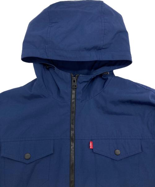 LEVI'S（リーバイス）LEVI'S (リーバイス) Hooded Waterproof Arctic Cloth Rain ネイビー サイズ:Lの古着・服飾アイテム