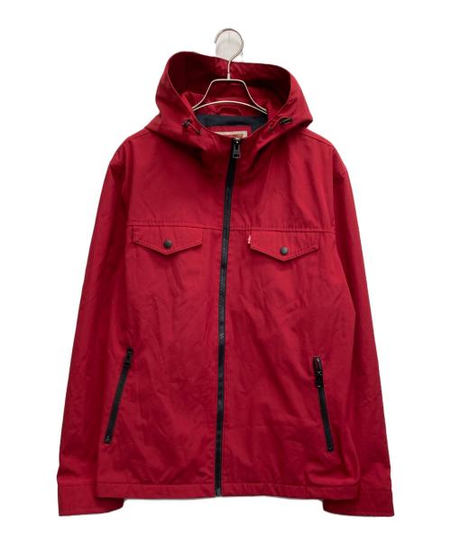 LEVI'S（リーバイス）LEVI'S (リーバイス) Hooded Waterproof Arctic Cloth Rain レッド サイズ:Lの古着・服飾アイテム