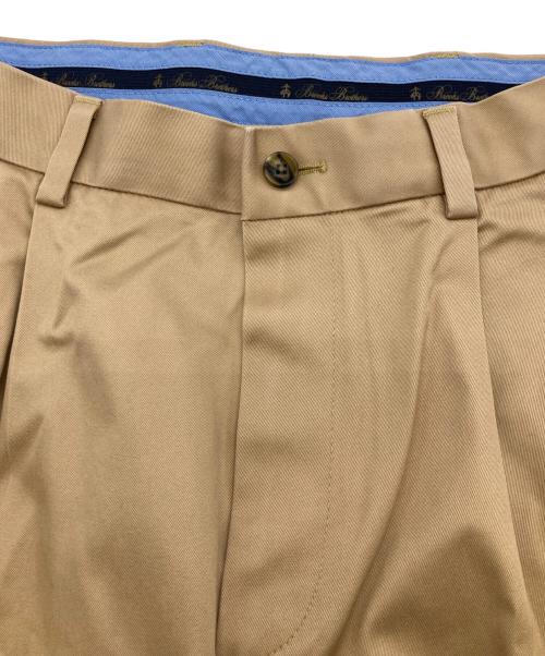 BROOKS BROTHERS（ブルックスブラザーズ）BROOKS BROTHERS (ブルックスブラザーズ) ２タックハーフパンツ ベージュ サイズ:W30の古着・服飾アイテム