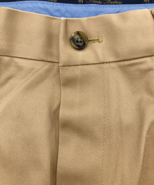 BROOKS BROTHERS（ブルックスブラザーズ）BROOKS BROTHERS (ブルックスブラザーズ) ２タックハーフパンツ ベージュ サイズ:W30の古着・服飾アイテム