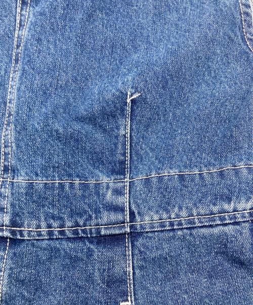 Adam et Rope（アダム エ ロペ）Adam et Rope (アダム エ ロペ) ラインデニムオールインワン インディゴ サイズ:38の古着・服飾アイテム