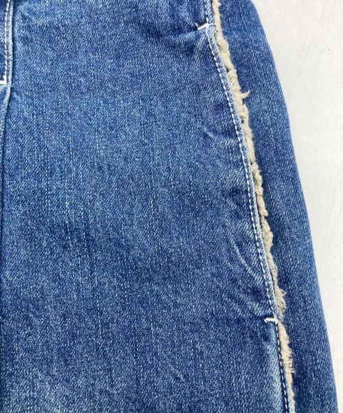 Adam et Rope（アダム エ ロペ）Adam et Rope (アダム エ ロペ) ラインデニムオールインワン インディゴ サイズ:38の古着・服飾アイテム