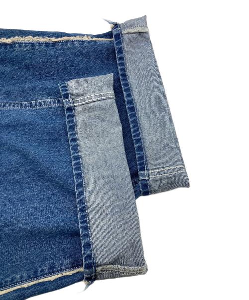 Adam et Rope（アダム エ ロペ）Adam et Rope (アダム エ ロペ) ラインデニムオールインワン インディゴ サイズ:38の古着・服飾アイテム