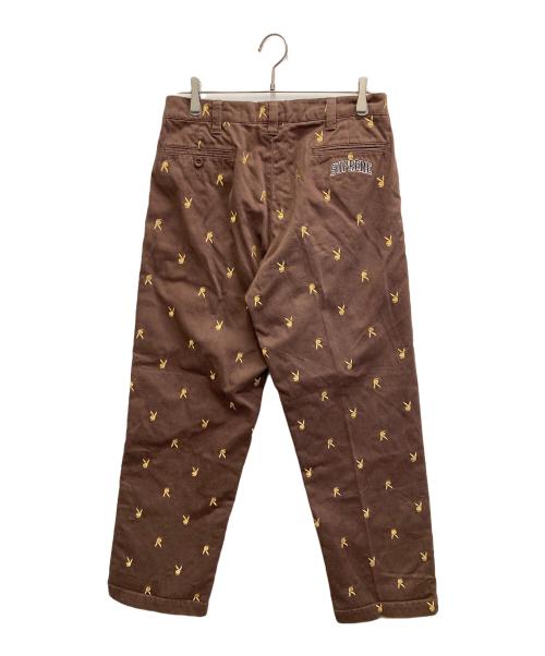 SUPREME（シュプリーム）Supreme (シュプリーム) PLAY BOY (プレイボーイ) 26SS Playboy Chino Pant ブラウン サイズ:30の古着・服飾アイテム