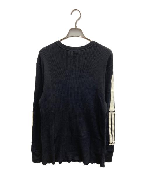 SUPREME（シュプリーム）Supreme (シュプリーム) Hanes (ヘインズ) Bones Thermal Crew ブラック サイズ:Lの古着・服飾アイテム