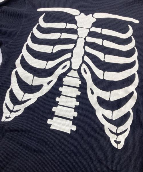 SUPREME（シュプリーム）Supreme (シュプリーム) Hanes (ヘインズ) Bones Thermal Crew ブラック サイズ:Lの古着・服飾アイテム