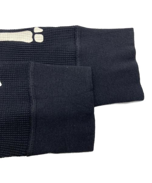 SUPREME（シュプリーム）Supreme (シュプリーム) Hanes (ヘインズ) Bones Thermal Crew ブラック サイズ:Lの古着・服飾アイテム